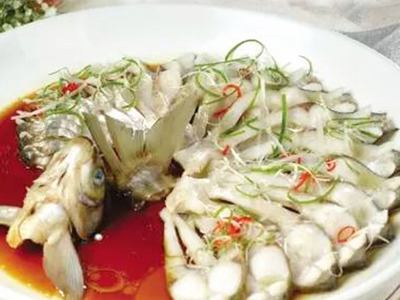 Steamed fish sauce